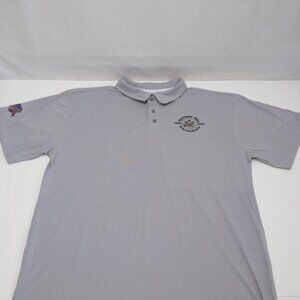Vietnam Era Veteran Polo XXL Embossed Eagle VetFriends Gray Vapor Apparel Shirt
